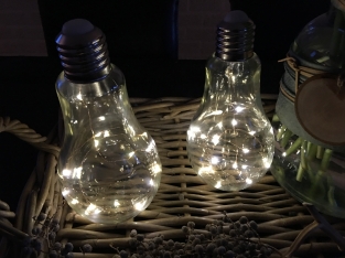 LED gloeilamp glas, staand model, prachtig sfeervol!!